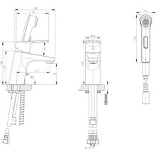 Смеситель Bravat Line F15299C-2