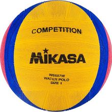 Мяч для водного поло Mikasa юношеский р.1 Желто-сине-розовый