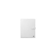 Чехол для New iPad Zenus Case Prestige Classic Business, White, чехол-книжка, натур. кожа