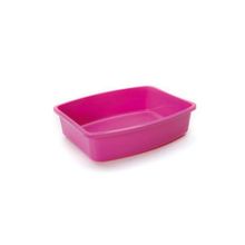 SAVIC Туалет для кошек OVAL TRAY MEDIUM c бортом 42х32х9,5см