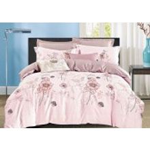 Постельное белье Сатин Евро Mattino с 4мя нав. и простыней и на резинке Primavelle 81419