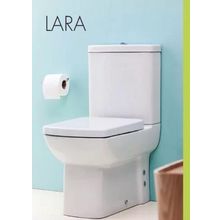 Creavit Унитаз Lara LR361 к стене, белый