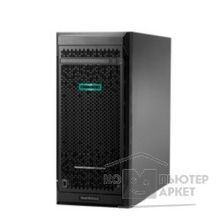 Hp Сервер  ProLiant ML110 Gen10, 1x 3104 Xeon-B 6C 1.7GHz, 1x8GB-R DDR4, S100i ZM RAID 0,1,5,10 noHDD 4 LFF 3.5 N 1x350W N NonRPS, 2x1Gb s, noDVD, iLO5+OVStd, Tower-4,5U, 3-3-3 878450-421