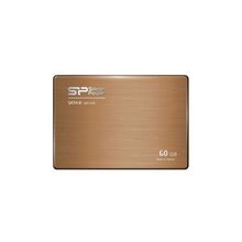 Silicon Power 60GB SSD жесткий диск Silicon Power SSD V70 SATAIII 557 507(seq.w. 280) +3.5" адаптер