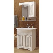 Mixline Мебель для ванной Крит 75 патина серебро