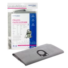 EUR-708 Мешок-пылесборник Euroclean многоразовый с пластиковым зажимом для пылесоса