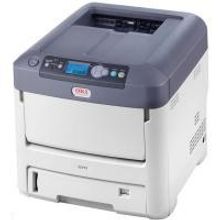 OKI PRO7411WT принтер цветной светодиодный с белым тонером