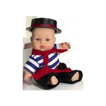 Кукла Бобби в черной шляпе (25 см) Rauber munecas