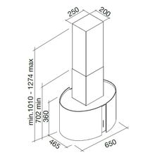 FALMEC MIRABILIA MANHATTAN IS LED 65