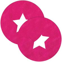 Shots Media BV Розовые круглые пестис со звёздочками