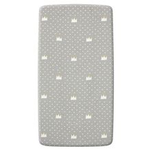 Kiddy bird 70х130 корона серый