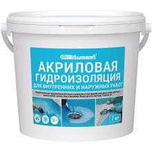 БИТУМАСТ акриловая гидроизоляция (7кг)   BITUMAST акриловая гидроизоляция (7кг)