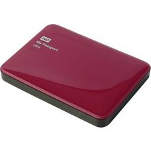 Жесткий диск 2.5" 1.0Tb WD My Passport Ultra <WDBDDE0010BBY-EEUE> USB3.0, Berry