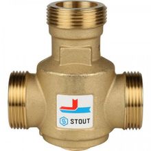 Термостатический смесительный клапан G 1¼" НР 60°С Stout, SVM-0030-325506