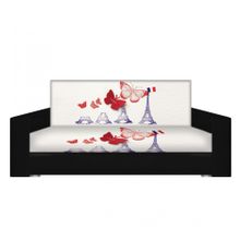 Диван Paris 7 флок фото-принт 120 ППУ