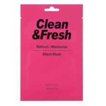 Маска тканевая для освежающего и увлажняющего эффекта Eunyul Clean&Fresh Refresh Moistuize Sheet Mask 5шт