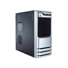 Настольный компьютер RiWer Office 347094 (Intel Pentium G620 2.6GHz s1155, Intel H61 mATX s1155, 4096 Mb DDR3 1333MHz, 500 Gb, GeForce NV GT 610 1Gb, DVD-RW, ОС не установлена, ,Case ATX EX10 450W Black silver)