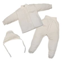 Лео Комплект "Венеция": кофточка+ползунки+шапочка 0327