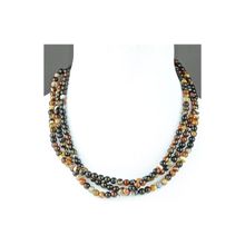 Бусики-Колечки Бусы Сардоникс "Трио" арт.П3887