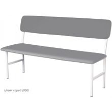 Банкетка медицинская со спинкой МД БС