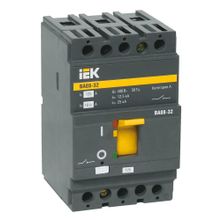 Выключатель автоматический ВА88-32 3Р 12,5А 25кА | код. SVA10-3-0012-R | IEK