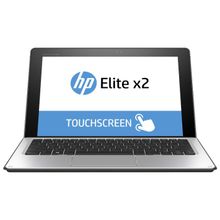 hewlett packard (hp elite x2 1012 g1 12"(1920x1080) touch intel core m 6y54(1.1ghz) 4096mb 128ssdgb nodvd int:intel hd graphics 515 cam bt wifi 40whr 0.84 (1.31)kg metallic grey w10pro + keyboard usb-c) l5h18ea#acb