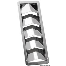 Osculati Louvre vent f. engine bays 326x114 mm, 53.401.51