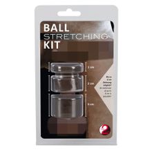 Orion Набор для фиксации и утяжки мошонки Ball Stretching Kit (дымчатый)