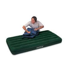 Матрас надувной флокированный INTEX 66967 Престиж 191х99х22 см