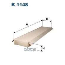 Фильтр Салона Ford Mondeo Iii (00-07)  Jaguar X-Type (Cf1) Filtron арт. K1148