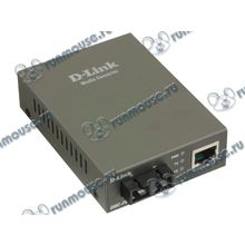 Медиаконвертер D-Link "DMC-F02SC A1A", многомодовый, 10 100TX-100FX (SC) (oem) [119300]