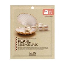 Маска для лица тканевая "Жемчуг" Выравнивает и придает сияние. Pearl Essence Mask 25гр