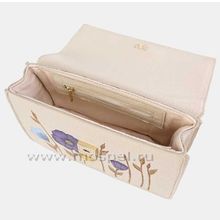 Alexander TS Клатч на цепочке с цветами KB0041