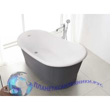 Ванна акриловая отдельностоящая BELBAGNO BB32-CF36