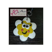 Брелок "ромашка"