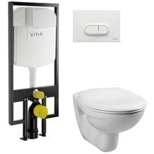 Vitra Унитаз подвесной Normus 9773B003-7201 + система инсталляции