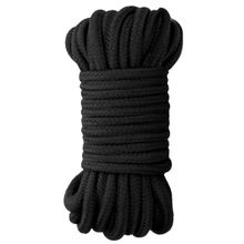 Черная веревка для бондажа Japanese Rope - 10 м.