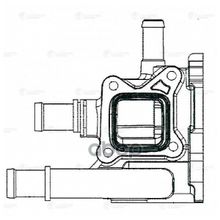 Корпус Термостата Для А М Opel Astra J (10-) Chevrolet Aveo T300 (11-) Cruze Orlando G-Lin LUZAR арт. LT0551