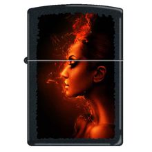 Zippo Зажигалка  218 BURNING WOMAN