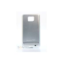 Накладка CJD алюминиевая для Samsung i9100 серебро