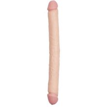 Dream Toys Двусторонний реалистичный фаллоимитатор FLESHXL DOUBLE DONG - 48 см. (телесный)