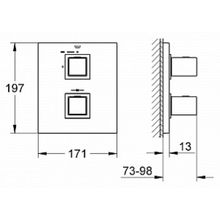 Термостат Grohe Grohtherm Cube 19959000 для душа