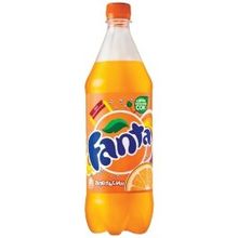Безалкогольный напиток Фанта апельсин, 1.000 л., ПЭТ, 12