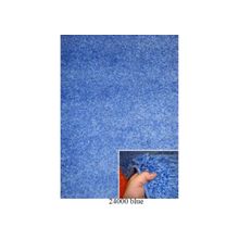 Турецкий ковер Супер шагги 24000-blue, 2 x 4