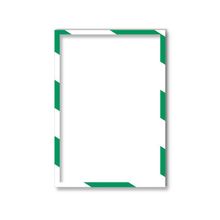 11 313 45 Магнитная слайд-рамка А3, для предупреждающих знаков, бело-зеленая, 5 шт уп