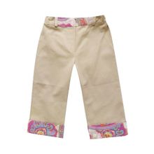 Fleole бежевые с сиреневой отделкой