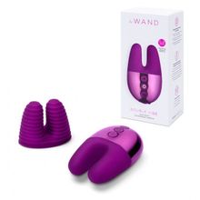 Фиолетовый вибратор с ушками Le Wand Double Vibe (245449)