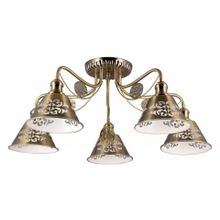 Rivoli Потолочная люстра Rivoli Medaglione S5 AB Б0038090 ID - 464603
