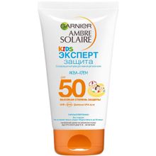 Garnier Ambre Solaire Kids Эксперт Защита Аква Крем SPF50+ 150 мл