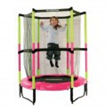 HUDORA Safety Trampoline Jump in 140 см Pink